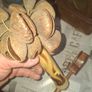 Traditional Musical Spoons Wooden Clapper and Seed Shaker or Bali Nut Rattle, Postage available or Collection Image 5