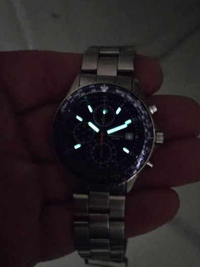Watch Seiko Chronograph Pilot.