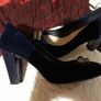 Navy Shoes size 7 Image 4