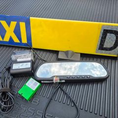 Mirror Taxi meter, pritwr and roof sign