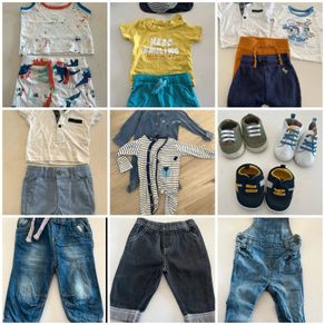 baby boy 0-3 months clothes bundle