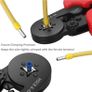 Ferrule Crimping Tool, Ratchat Bootlace Wire Crimping Tool, Crimping Plier with 1200 Terminal Crimp Connectors (FREE POSTAGE) Image 4