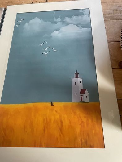 "Beyond the Dunes", by artist Sabrina Roscino 70x50 cm