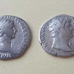 Roman Coins - Trajan and Hadrian