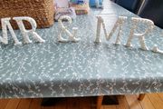 Mr &amp; Mrs letter display