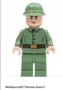 Lego Indiana Jones iaj017 Russian Guard 2