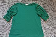 Green H&amp;M Top  Size 8-12
