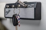 Fender Blues Music Key Storage Jack Rack Key Holder Guitar Wall Keychain Holder Vintage Amplifier Home Decoration