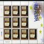 2003 Ireland Europa Posters Commemorative  Sheetlets Plate 1A1A1A1A Mint Never Hinged (MNH) Image 3