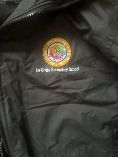 school uniform Le Cheile jacket