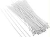 12 Inch White Cable Ties Quantity 100