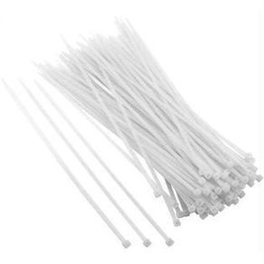 12 Inch White Cable Ties Quantity 100