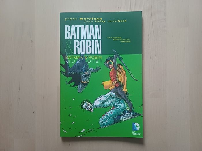 Batman & Robin Must Die (DC Comics Superhero TPB Graphic Novel 2012)