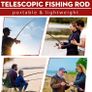Fishing Rod and Reel Combos, Unique Design With X-Warping Painting, Carbon Fiber Telescopic Fishing Rod with Reel Combo Kit with Tackle Box, Best gift for Fishing Beginner and Angler (FREE POSTAGE) Image 2
