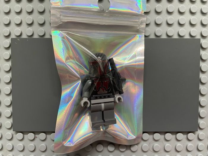lego Star Wars sw0494 Mandalorian Super Commando minifigure- Large Sand Blue Eyes