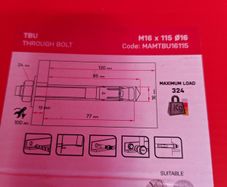Concrete bolts Masonry fixings new sealed