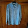 Man's plus size Pre End Blue and white stripe shirt size 45/46, Xxl. Great make, lovely quality Like new. Image 2