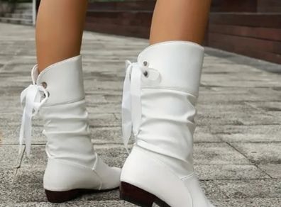 White boots