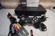 PlayStation 2 Phat Fat Video Gaming Console  Bundle Tested Controller Games Hdmi