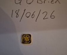 Heraeus Feingold 999.9 1g Gold Bar