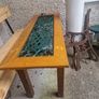 cast iron white benches Image 9