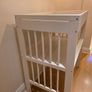 sleigh-style  baby crib and changing table Image 8