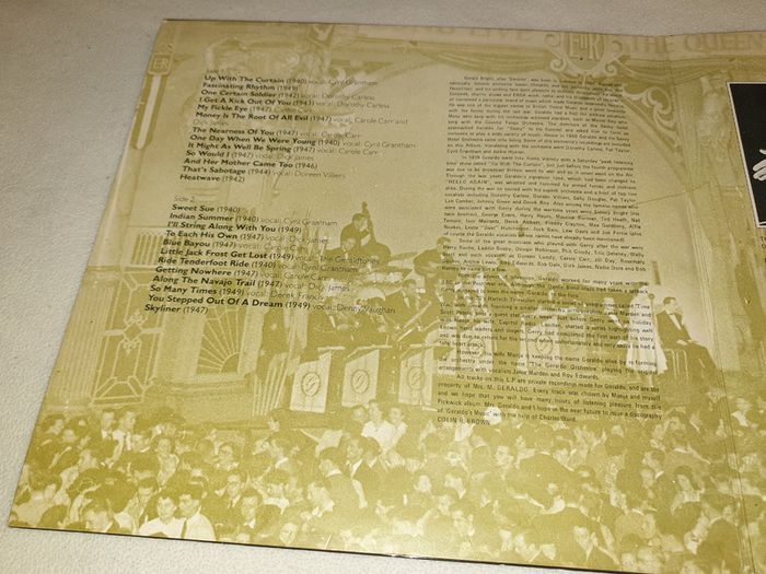 Now Reduced The Naughty 40's on Double Vinyl For Sale Here