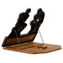 Music Stand Antique-Style Iron & Wood Image 3