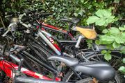 mountain bikes
