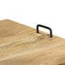 TV Stand Solid Mango Wood 110x35x45 cm Image 6