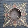 Lovely Vintage Heavy Cast Iron Christmas Tree Stand Image 3