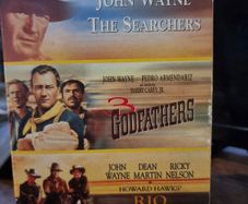 John Wayne 3 VHS collection