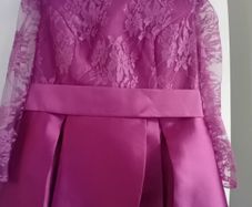 mother of the bride/groom dress and Headpiece