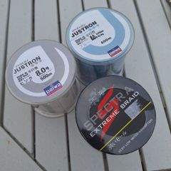 3 spools of diawa line