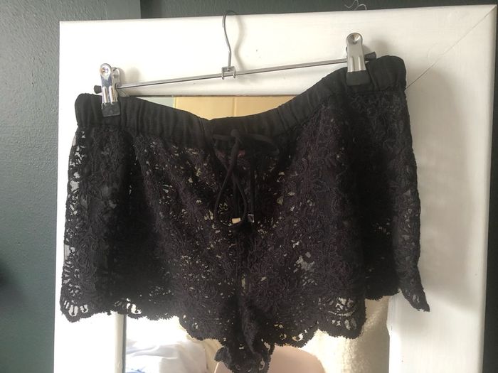 lace shorts from river island
