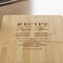 Recipe for a Happy Kitchen Bamboo Board Image 2