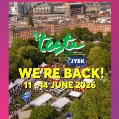 taste of Dublin Friday 6-10 2 tickets