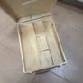 Crelando Wooden Table Top Easel - Artist Storage Box - Carrier with Handle Image 3