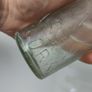 329 - Set of 5 Vintage Clear Glass Collectible Decorative Mineral Water Bottles Image 5