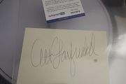 Art Garfunkel signed card with Coa