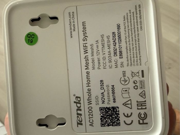 mesh wifi range extender - Tenda AC1200 Mesh5 - 3 pack