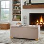 Elegance Boucle Ottoman with Storage 100x40 Image 8