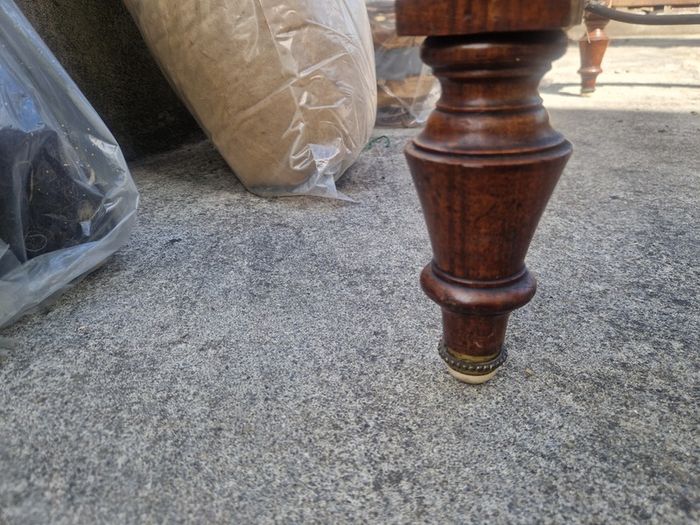 Antique Victorian Chaise Longue - complete restoration project