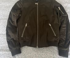 River Island Sateen Bomber Jacket size 8
