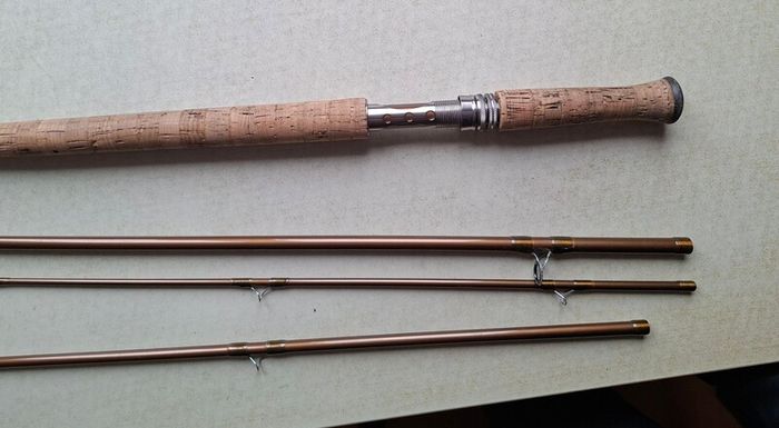 Daiwa Wilderness salmon fly rod 14' 10 weight.