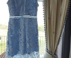 baby blues Lace Ocassions dress