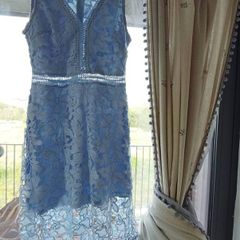 baby blues Lace Ocassions dress