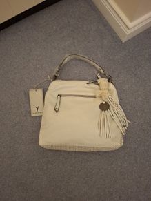 NWT Soft White Surifrey Handbag