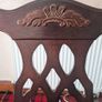 Chippendale style Mahogany table and chairs Image 2
