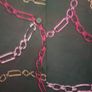 Green and chain print blouse ( free postage) Image 5